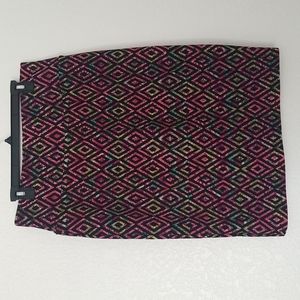 Diamond Floral Skirt